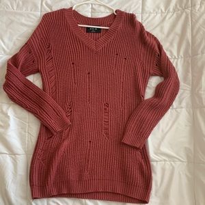 Distressed Sweater